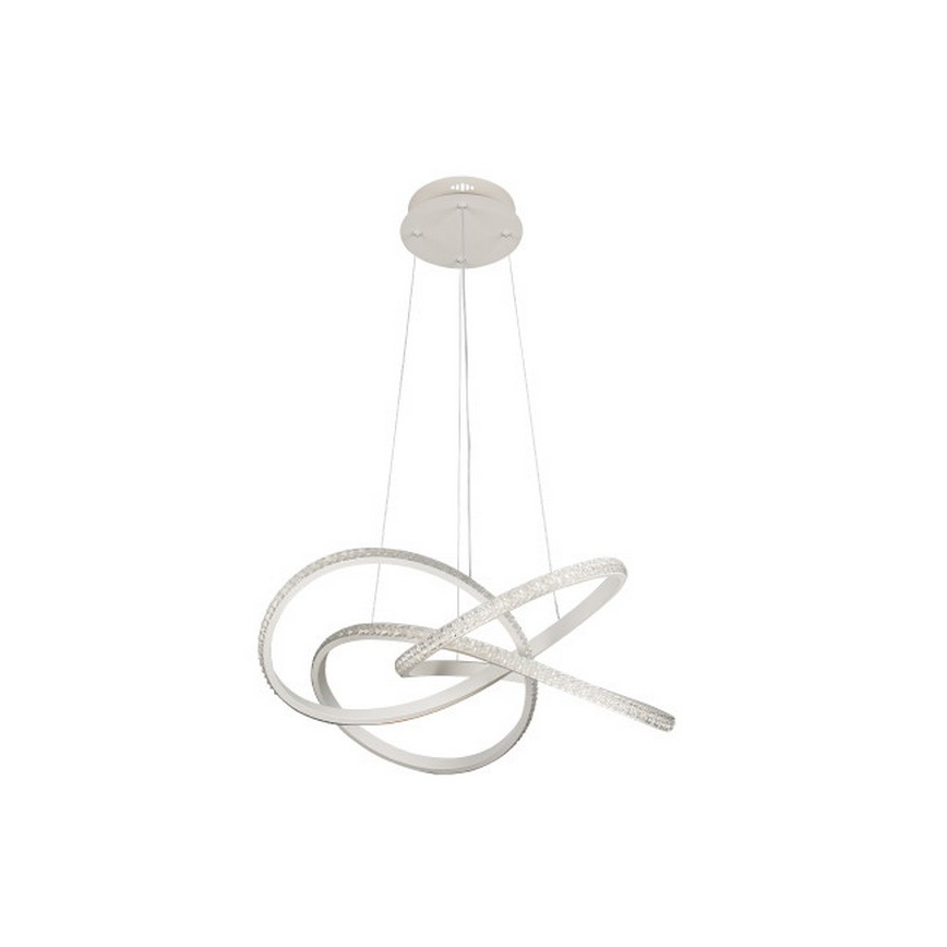 LED fényerőszabályozható csillár zsinóron LED/95W/230V 3000-6500K Ø57 cm + távirányító