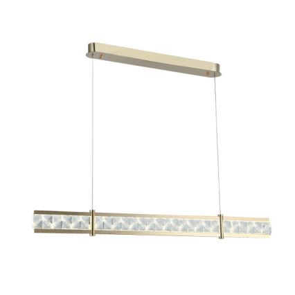 LED dimmelhető kristálycsillár kábelen ENRIQUE LED/20W//230V 3000-6000K + távirányító