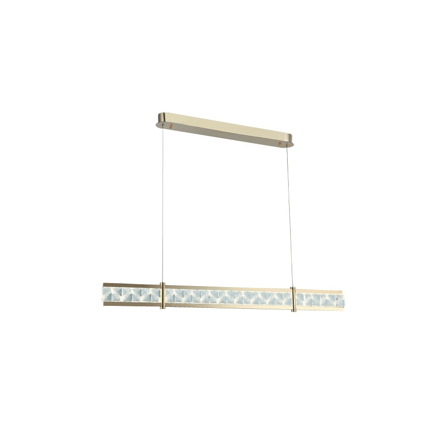 LED dimmelhető kristálycsillár kábelen ENRIQUE LED/20W//230V 3000-6000K + távirányító