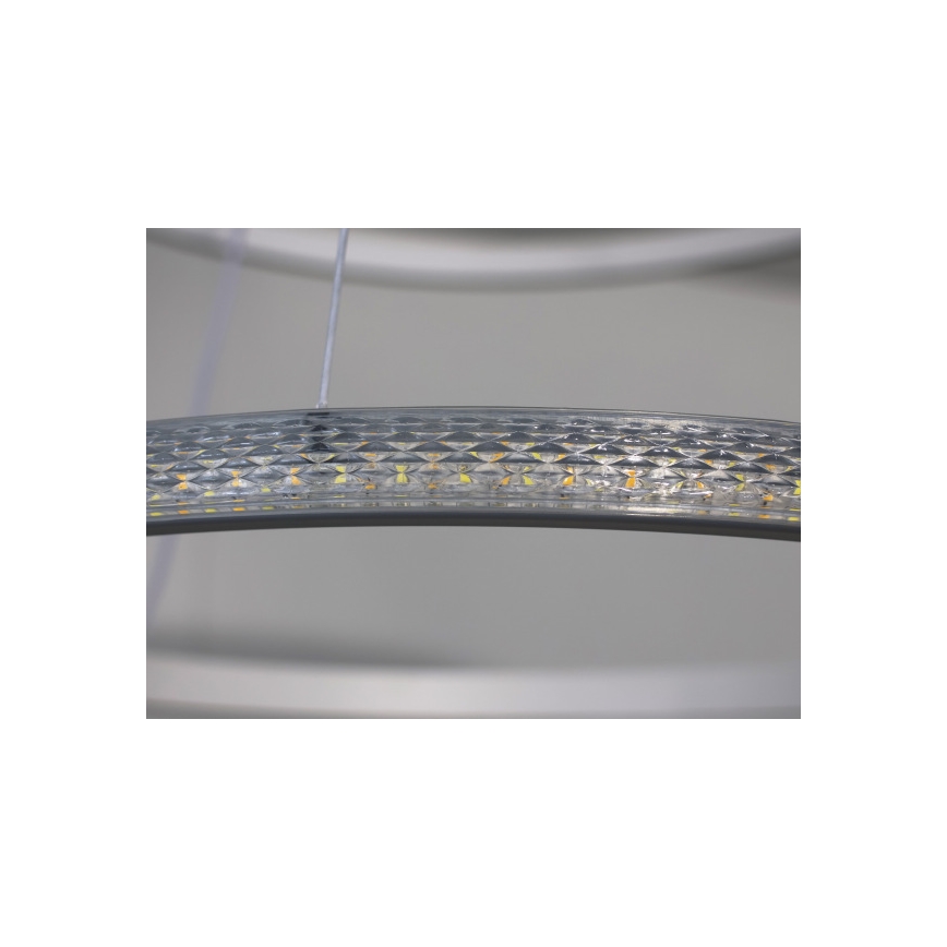 LED dimmelhető csillár kábellel LED/55W/230V 3000-6500K átm. 60 cm + távirányítóval