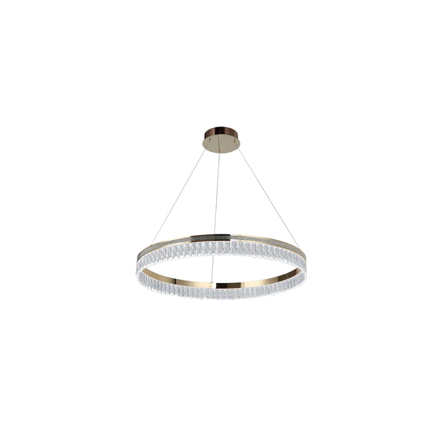 LED dimmelhető kristálycsillár kábelen függesztett THALIA LED/55W/230V 3000-6000K Ø 80 cm + távirányítóval
