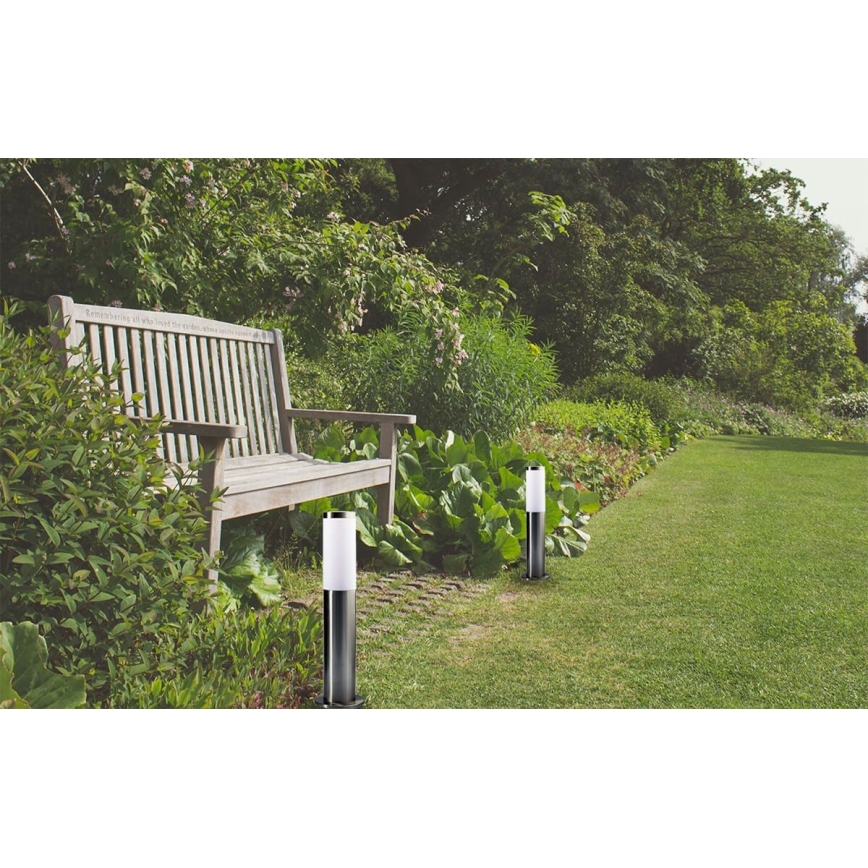 LED dimmelhető kültéri lámpa LIVIA 1xE27/6W/230V 2700-6500K Wi-Fi 45 cm IP44 ezüst