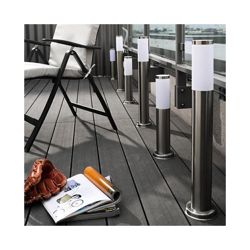 LED dimmelhető kültéri lámpa LIVIA 1xE27/6W/230V 2700-6500K Wi-Fi 45 cm IP44 ezüst