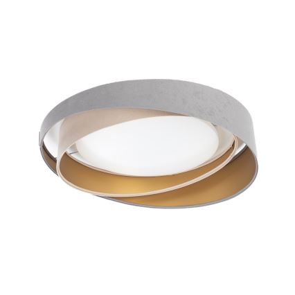 LED fényerőszabályozható mennyezeti lámpatest SMART GALAXY MODERN LED/24W/230V 3000-6500K Ø 55 cm szürke/bézs/arany + távirányító