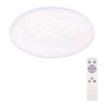 LED Fényerőszabályozható mennyezeti lámpa STAR LED/24W/230V + távirányító