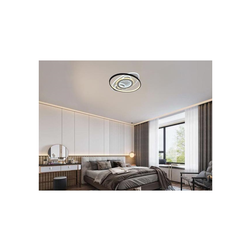 LED fényerőszabályozható mennyezeti lámpatest LED/105W/230V 3000-6500K + távirányító
