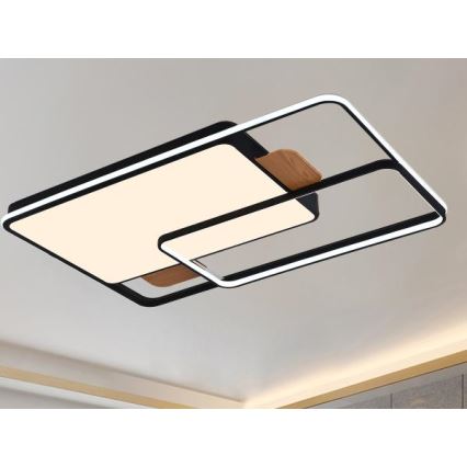 LED fényerőszabályozható mennyezeti lámpatest LED/280W/230V 3000-6500K + távirányító
