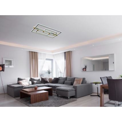 LED fényerőszabályozható mennyezeti lámpatest LED/280W/230V 3000-6500K + távirányító