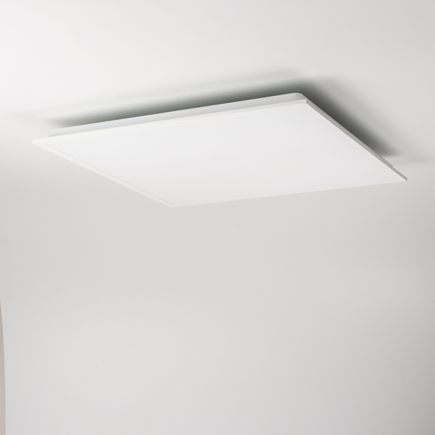LED-dimmelhető mennyezeti lámpatest LED/35W/230V 2700-6500K 62x62 cm fehér + távirányító