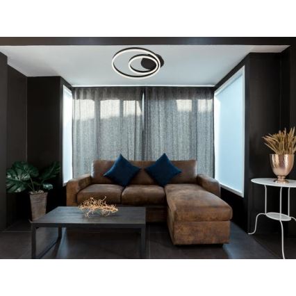 LED fényerőszabályozható mennyezeti lámpatest LED/55W/230V 3000-6500K + távirányító