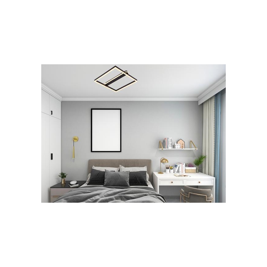 LED fényerőszabályozható mennyezeti lámpatest LED/60W/230V 3000-6500K + távirányító