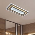 LED Fényerőszabályozható mennyezeti lámpatest LED/85W/230V 3000-6500K szürke + távirányító