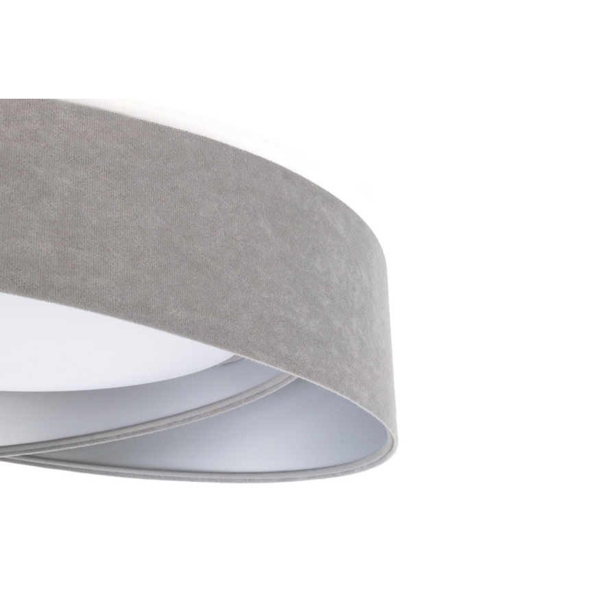 LED dimmelhető mennyezeti lámpa SMART GALAXY MODERN LED/24W/230V 3000-6500K Ø 55 cm szürke/ezüst + távirányító