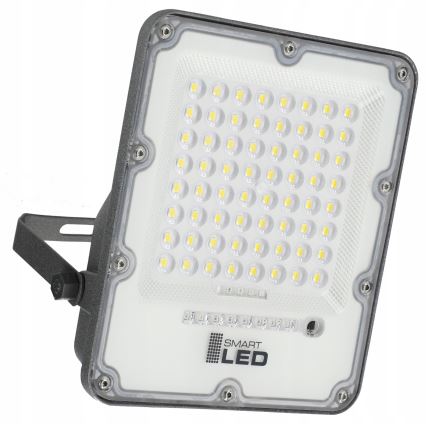 Dimmelhető napelemes LED reflektor LED/100W/3,2V 5000K 10500 mAh IP65 fekete + távirányító