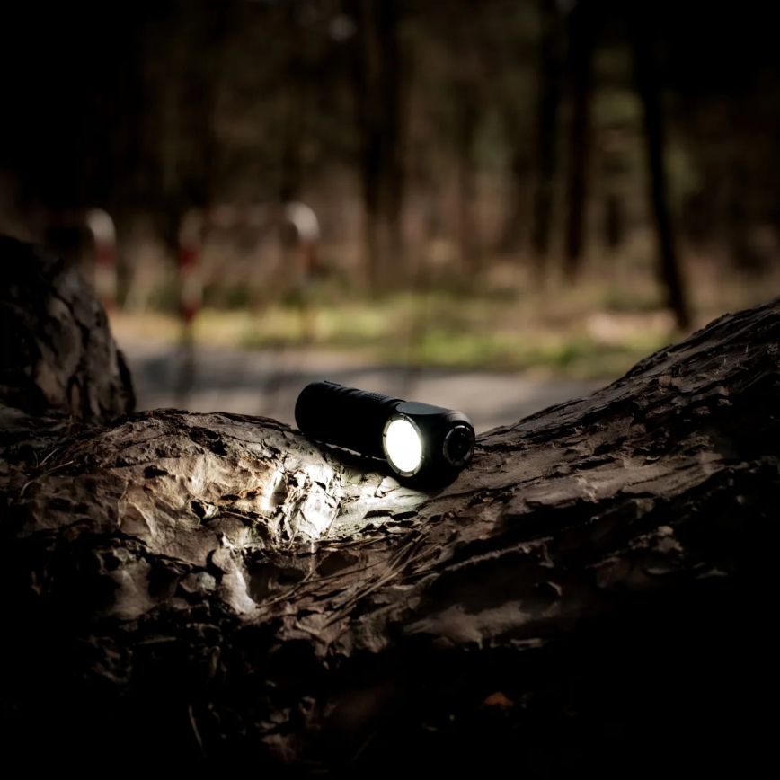 Fényerőszabályozható, újratölthető LED fejlámpa piros fénnyel — 3 az 1-ben LED/10W/5V IP66 500 lm 800 mAh