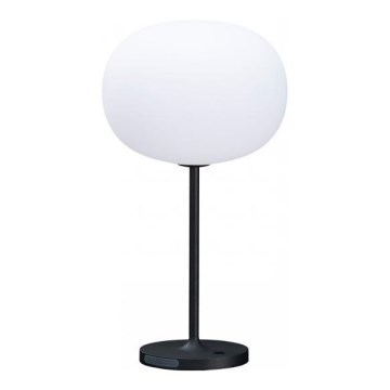 LED fényerőszabályozható újratölthető kültéri asztali lámpa VENEZIA LED/2W/5V 2700K IP54 4000 mAh fekete