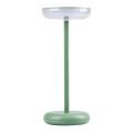 LED Fényerőszabályozható újratölthető lámpa FLUXY LED/1,7W/1800 mAh IP44 zöld