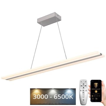 LED Fényerőszabályzós csillár kábelen LED/40W/230V 3000-6500K fehér + távirányító