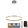 LED Fényerőszabályzós csillár kábellel LED/42W/230V 3000-6500K átm. 60 cm + távirányító