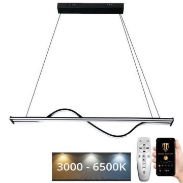 LED Fényerőszabályzós csillár kábellel LED/70W/230V 3000-6500K + távirányító