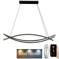 LED Fényerőszabályzós csillár kábellel LED/70W/230V 3000-6500K + távirányító