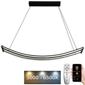LED Fényerőszabályzós csillár kábellel LED/70W/230V 3000-6500K + távirányító