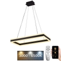 LED Fényerőszabályzós csillár kábellel LED/80W/230V 3000-6500K + távirányító