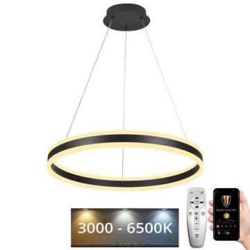 LED Fényerőszabályzós csillár kábellel LED/85W/230V 3000-6500K átm. 60 cm + távirányító