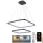 LED Fényerőszabályzós csillár kábellel LED/90W/230V 3000-6500K + távirányítóval