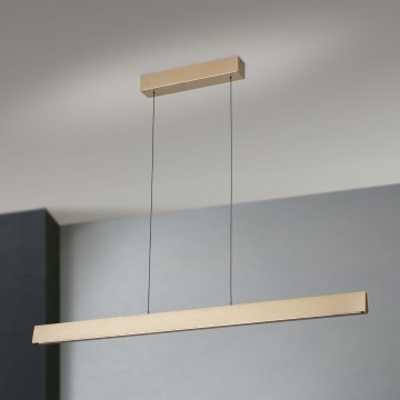 LED Fényerőszabályzós csillár kábelre TARA LED/44W/230V 2700/3800/4500/5700K arany