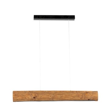 LED Fényerőszabályzós függeszték kábellel LUCAS LED/25,5W/230V fenyő