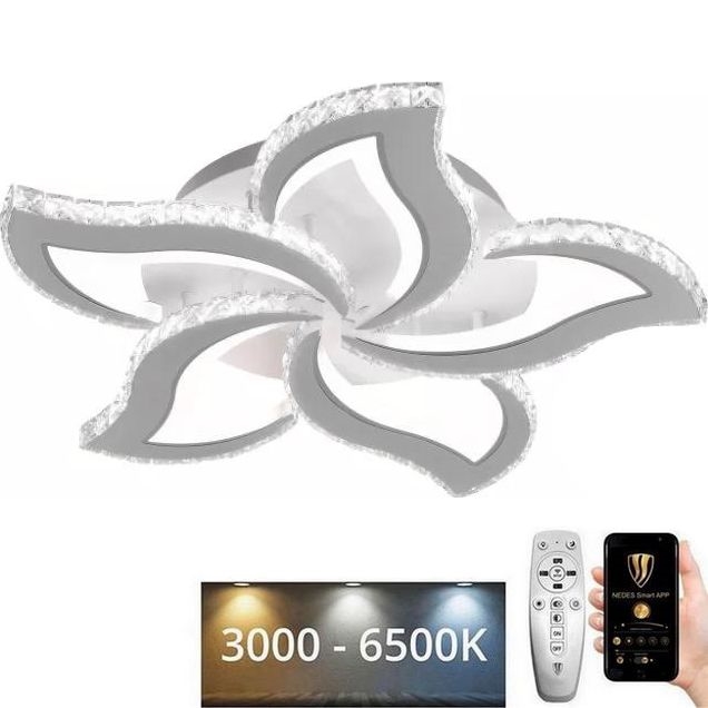 LED Fényerőszabályzós mennyezeti lámpa LED/100W/230V 3000-6500K + távirányító