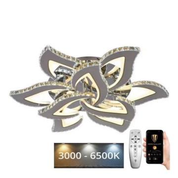 LED Fényerőszabályzós mennyezeti lámpa LED/180W/230V 3000-6500K + távirányító