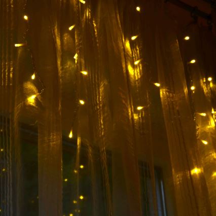 LED fényfüggöny ESTELLA 47xLED/8 funkcióval 3,5 m meleg fehér