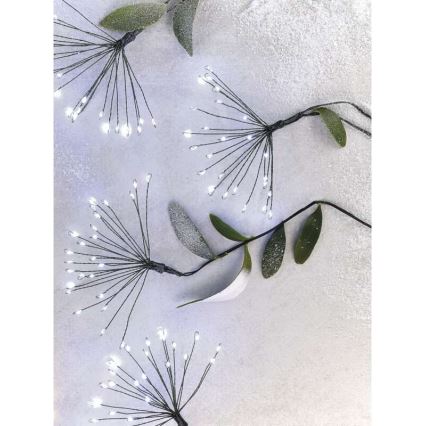 LED fényfüzér 150 LED/5,35 m hideg fehér