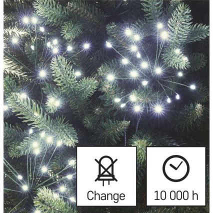 LED fényfüzér 150 LED/5,35 m hideg fehér