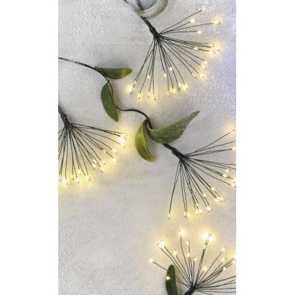 LED fényfüzér 150xLED/5,35m meleg fehér