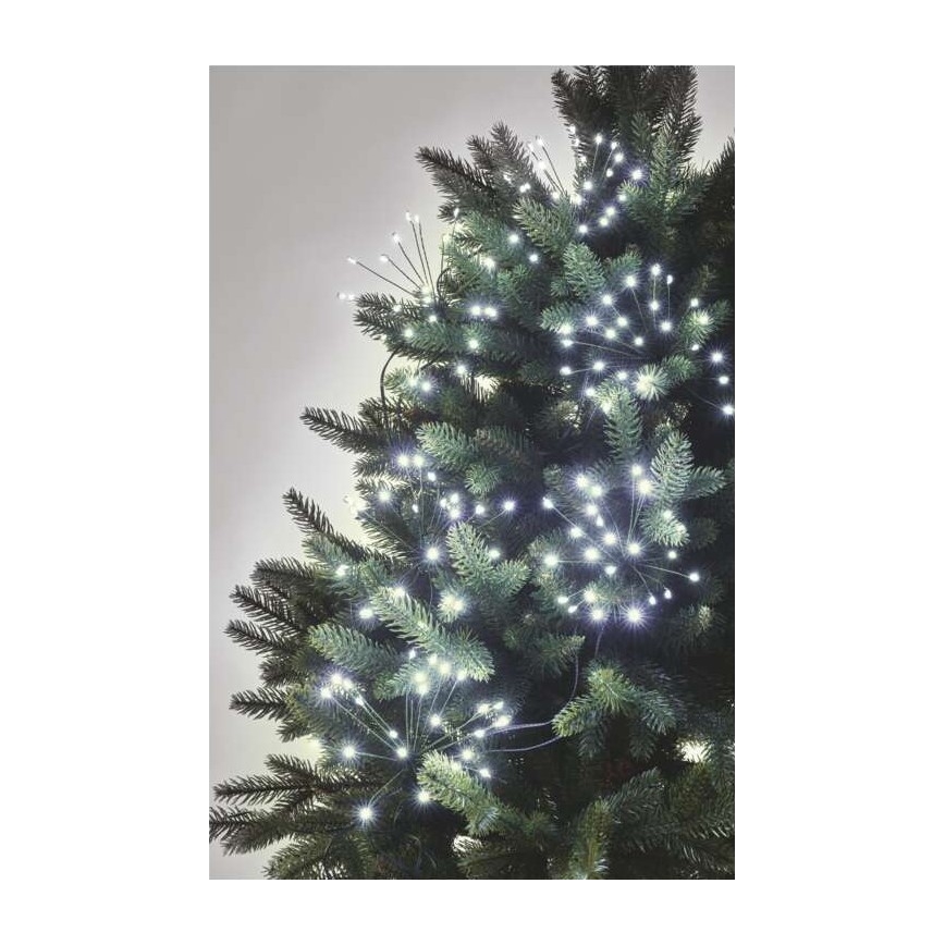 LED fényfüzér 300xLED/8,2m hideg fehér
