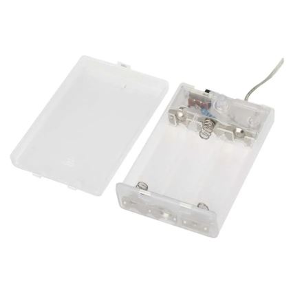 LED fényfüzér 40xLED/3xAA 1,5 m meleg fehér