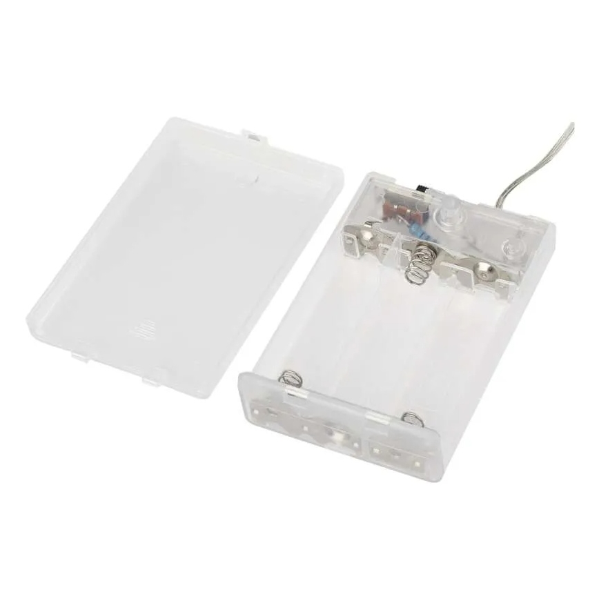 LED fényfüzér 40xLED/3xAA 1,5 m meleg fehér