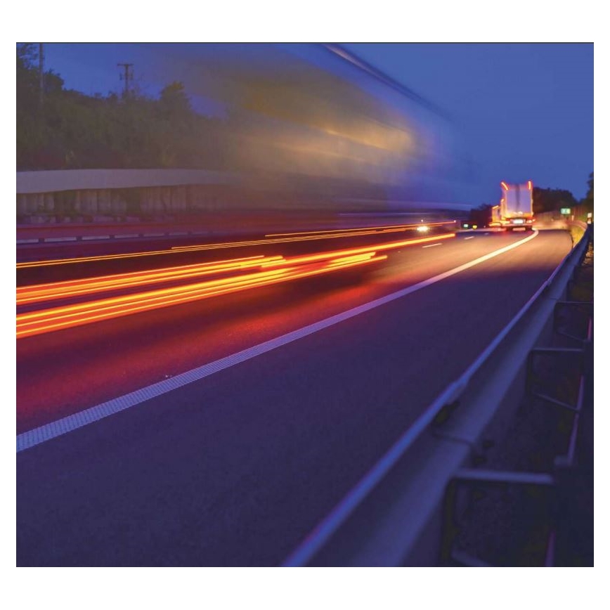 LED Fényvisszaverő SINGLE LED/0,2W/12-24V IP67 ezüst