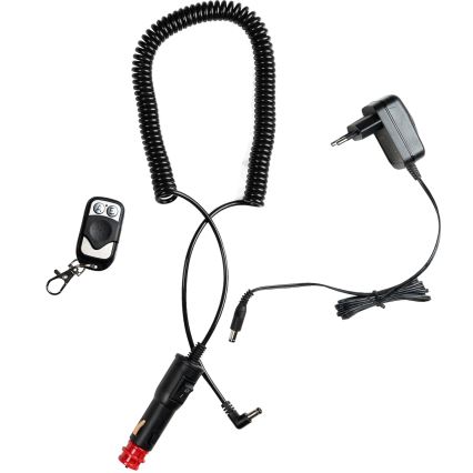 LED Figyelmeztető jelzőfény LED/12-24V IP65 + távirányító