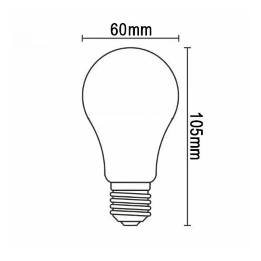 LED izzó FEHÉR FILAMENT A60 E27/7,5W/230V 4000K