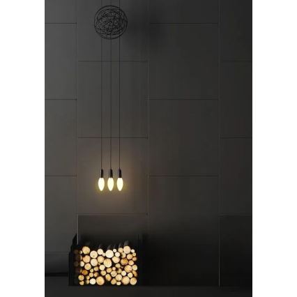 LED izzó FEHÉR FILAMENT C35 E14/4,5W/230V 3000K