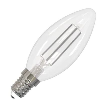 LED izzó FEHÉR FILAMENT C35 E14/4,5W/230V 3000K