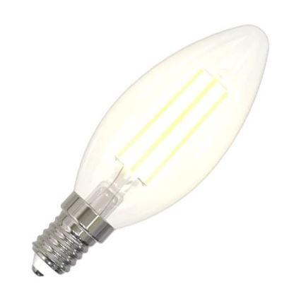 LED izzó FEHÉR FILAMENT C35 E14/4,5W/230V 3000K