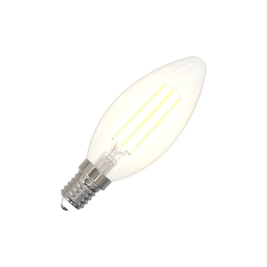 LED izzó FEHÉR FILAMENT C35 E14/4,5W/230V 3000K