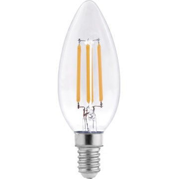 LED filament izzó C37 E14/6W/230V 4000K