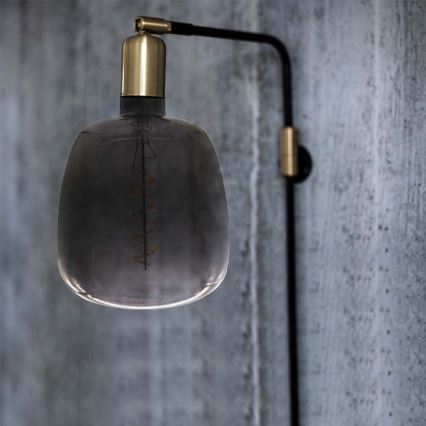 LED izzó FILAMENT E27/4W/230V fekete