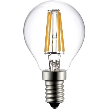 LED filament izzó G45 E14/6W/230V 4000K
